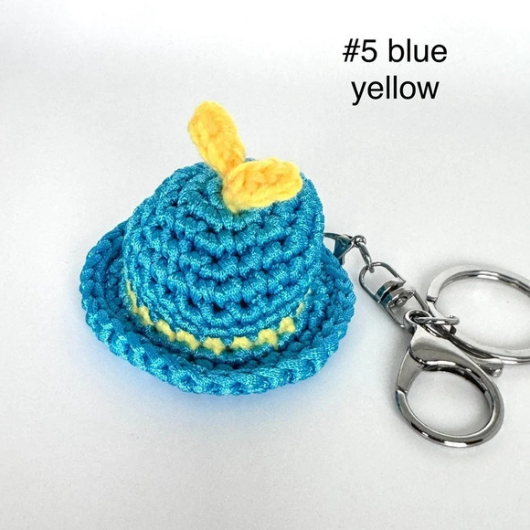 New Handmade Keychains Mini Hats $15 Each - Picture 7 of 7